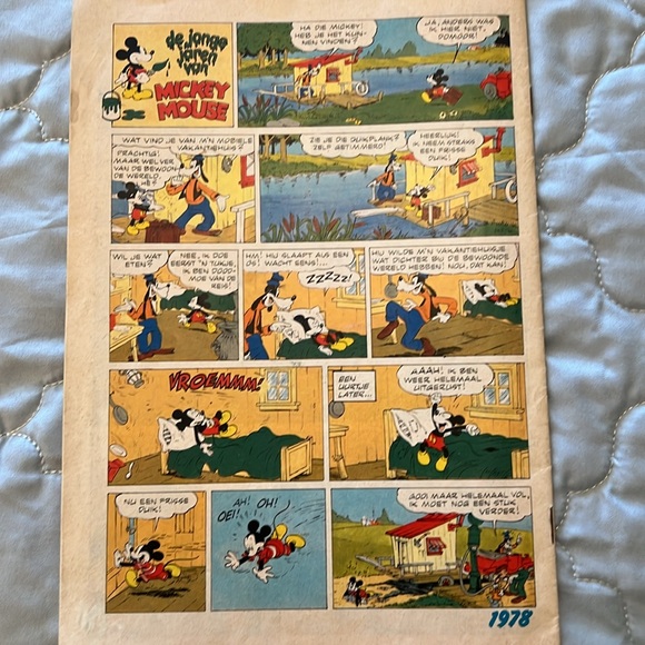 Vintage 1978 - Dutch Language Donald Duck Comic Book - Picture 5 of 6